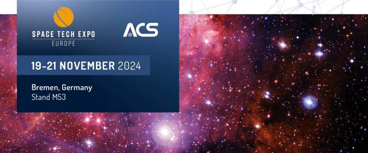 ACS partecipa Space Tech Expo Europe 2024